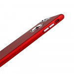 Wholesale iPhone 8 / 7 Metallic Style Slim Hybrid Case (Red)